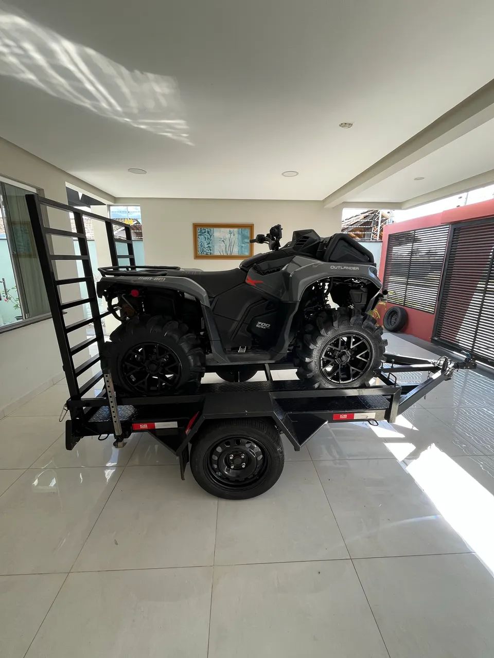 CAN-AM OUTLANDER 700 XMR + CARRETINHA  - Foto 3