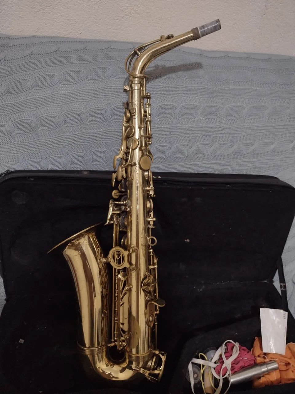 Vende-se sax alto da Marca Michael valor 2.000 ou troco em sax tenor  - Foto 2