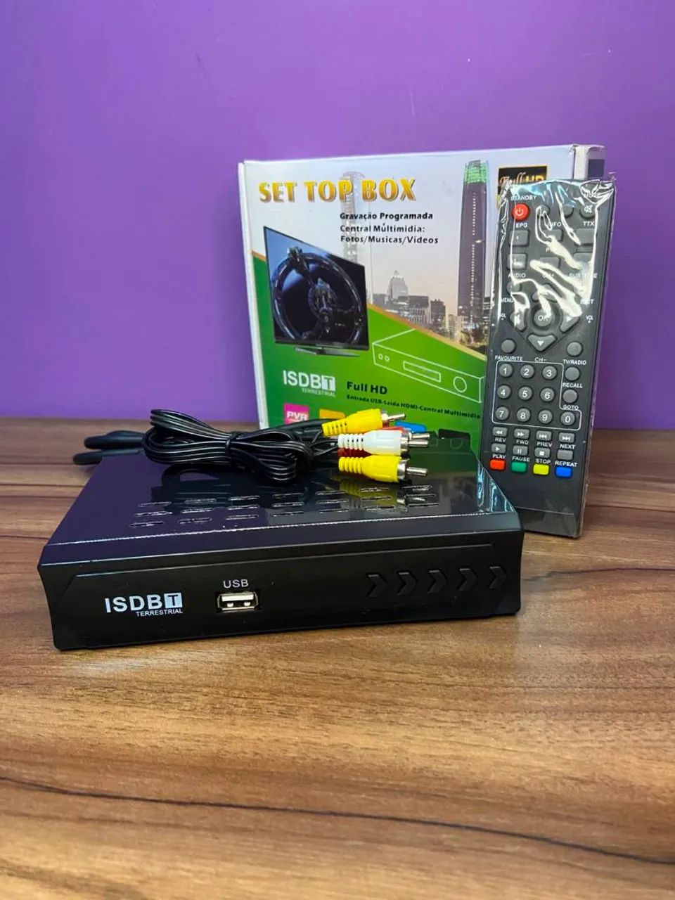 Conversor Digital Set Top Box ISDBT Full HD 1080p - Foto 3