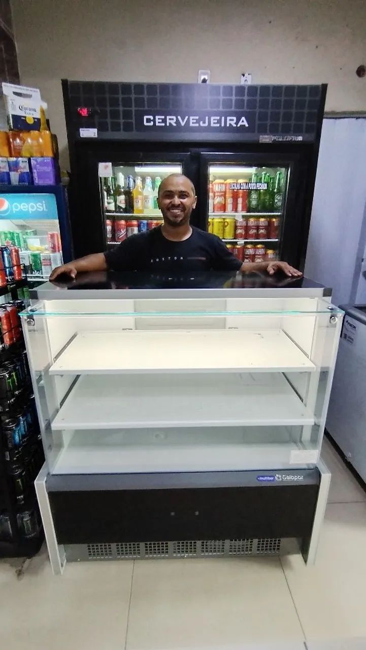 BALCÃO REFRIGERADO PLACA FRIA 1.10 METRO GELOPAR  - Foto 3