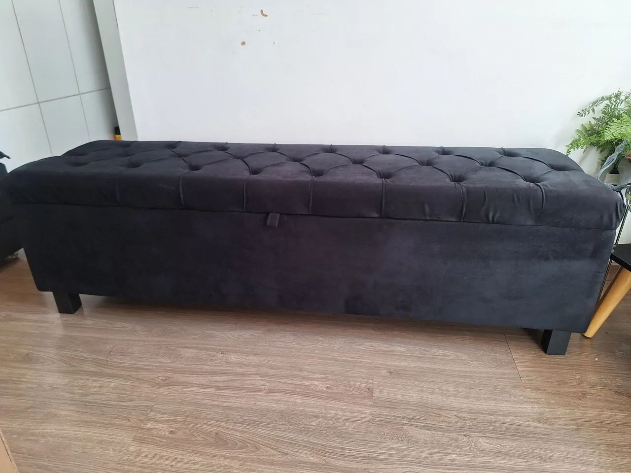 Puff recamier Cabeceira de cama 150cmx 45cm - Foto 2