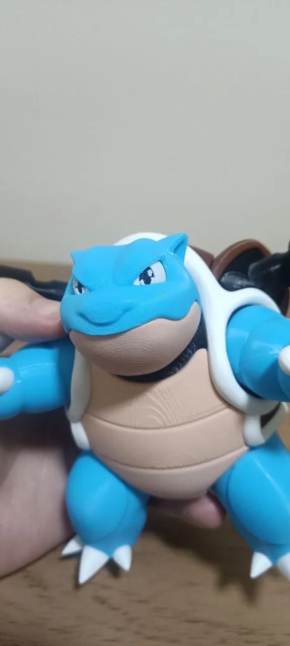Pokémon - Blastoise 12cm - Impressão 3D - Foto 3