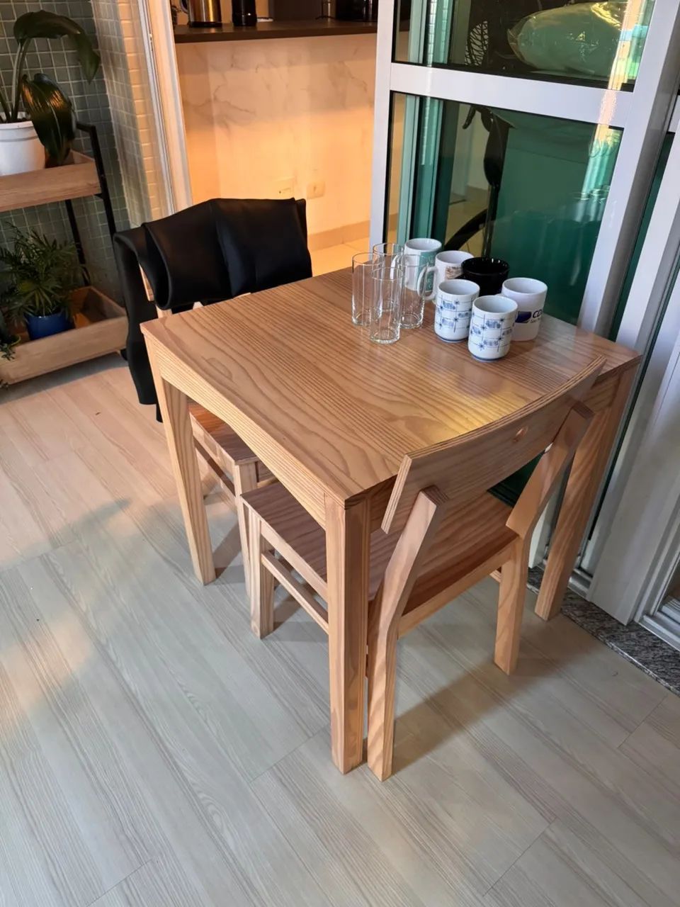 Mesa TokStok - Madeira 2 a 4 lugares  - Foto 2