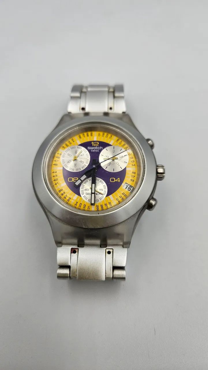 Relógio Swatch Irony Diaphane Chrono