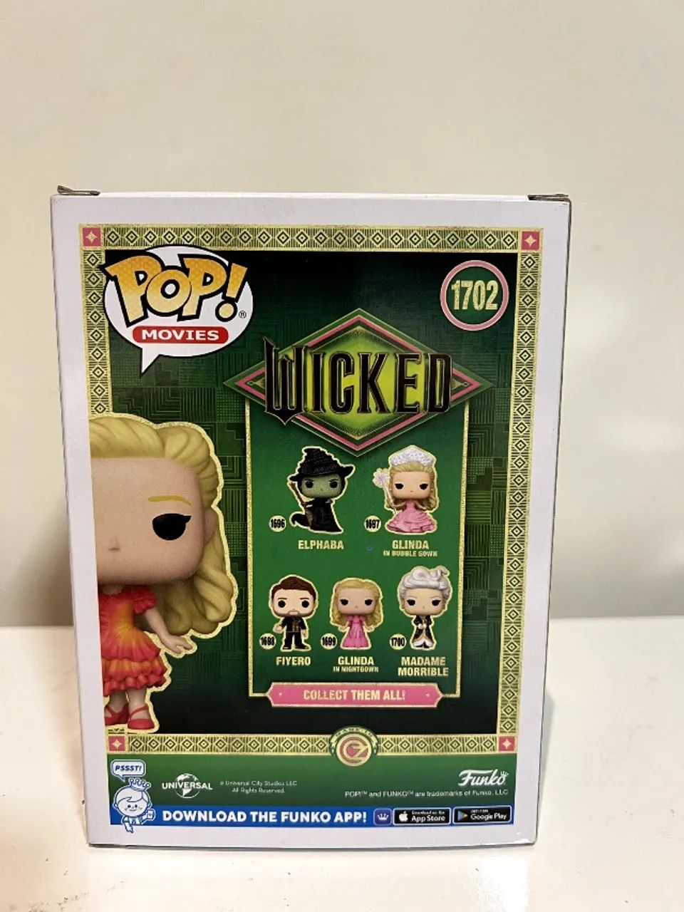 Funko pop wicked Glinda in red dress only at target 1702 nova e original  - Foto 3