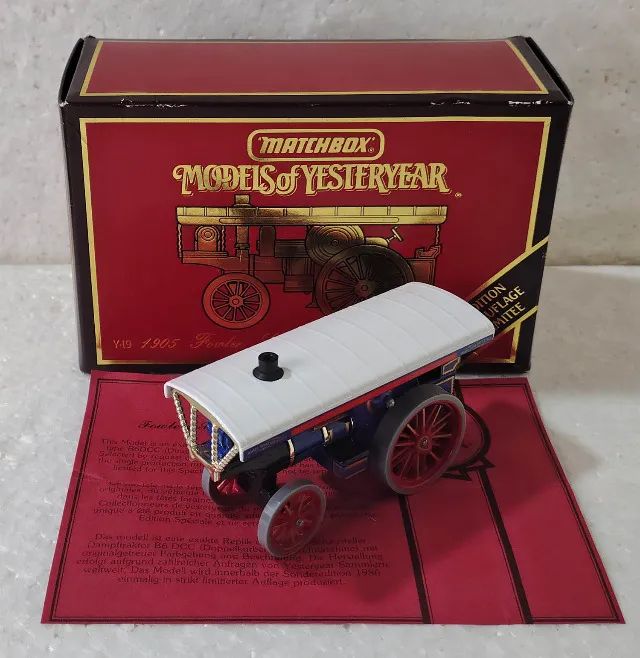 Matchbox Lesney Yesteryear - Fowler Showman Engine Y-19