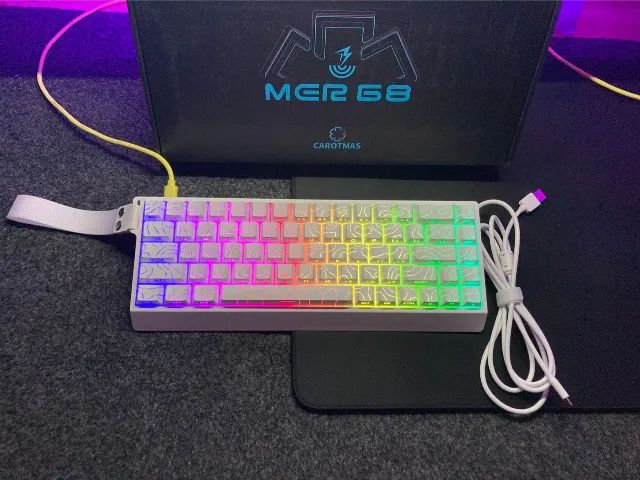 Teclado Gamer Magnético Irok Carotmas Mer68 (Na Caixa)