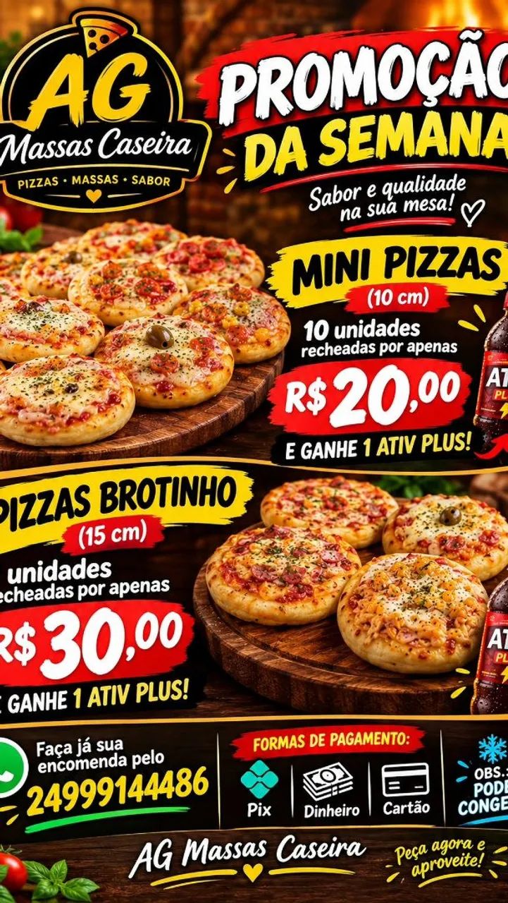 Pizza caseira 