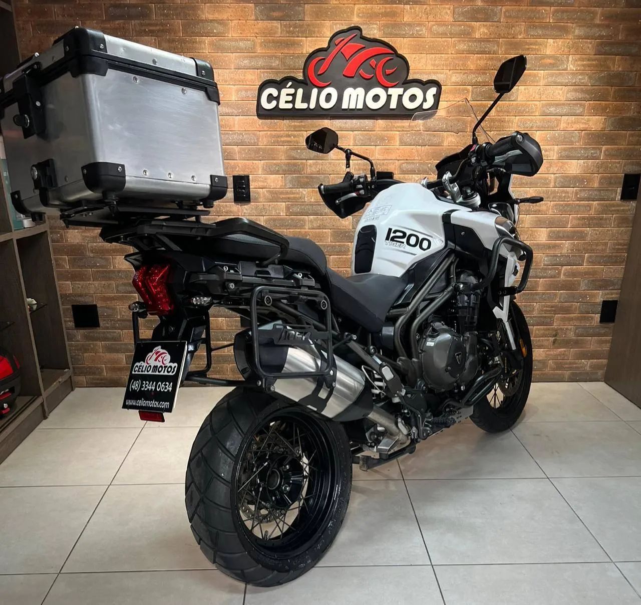 TIGER 1200 XCX BRANCA 2018/2019 - Foto 3
