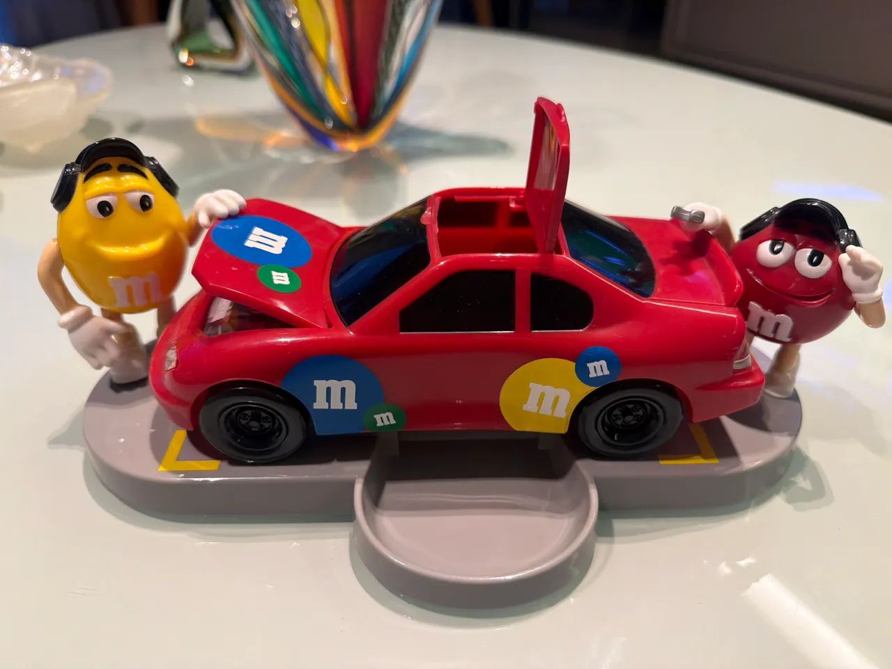 Carro Dispenser M&M?s Original | Colecionável com Personagens Fixos