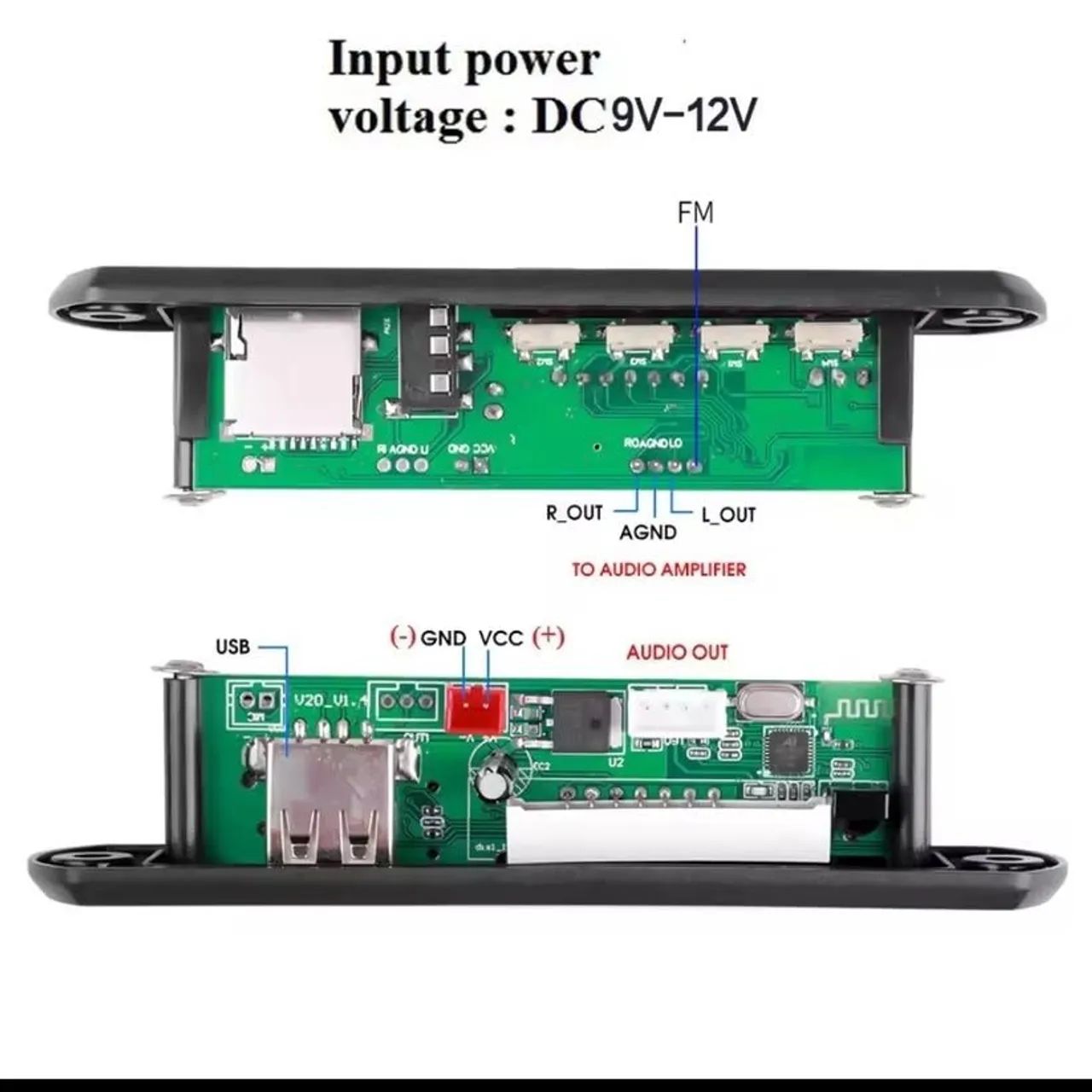Placa MP3 decodificada - módulo adaptável para aparelhos de som em geral  - Foto 2
