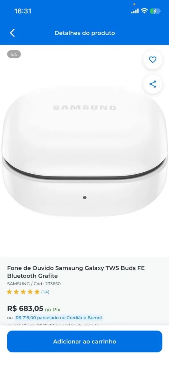Fone Samsung Original  - Foto 4