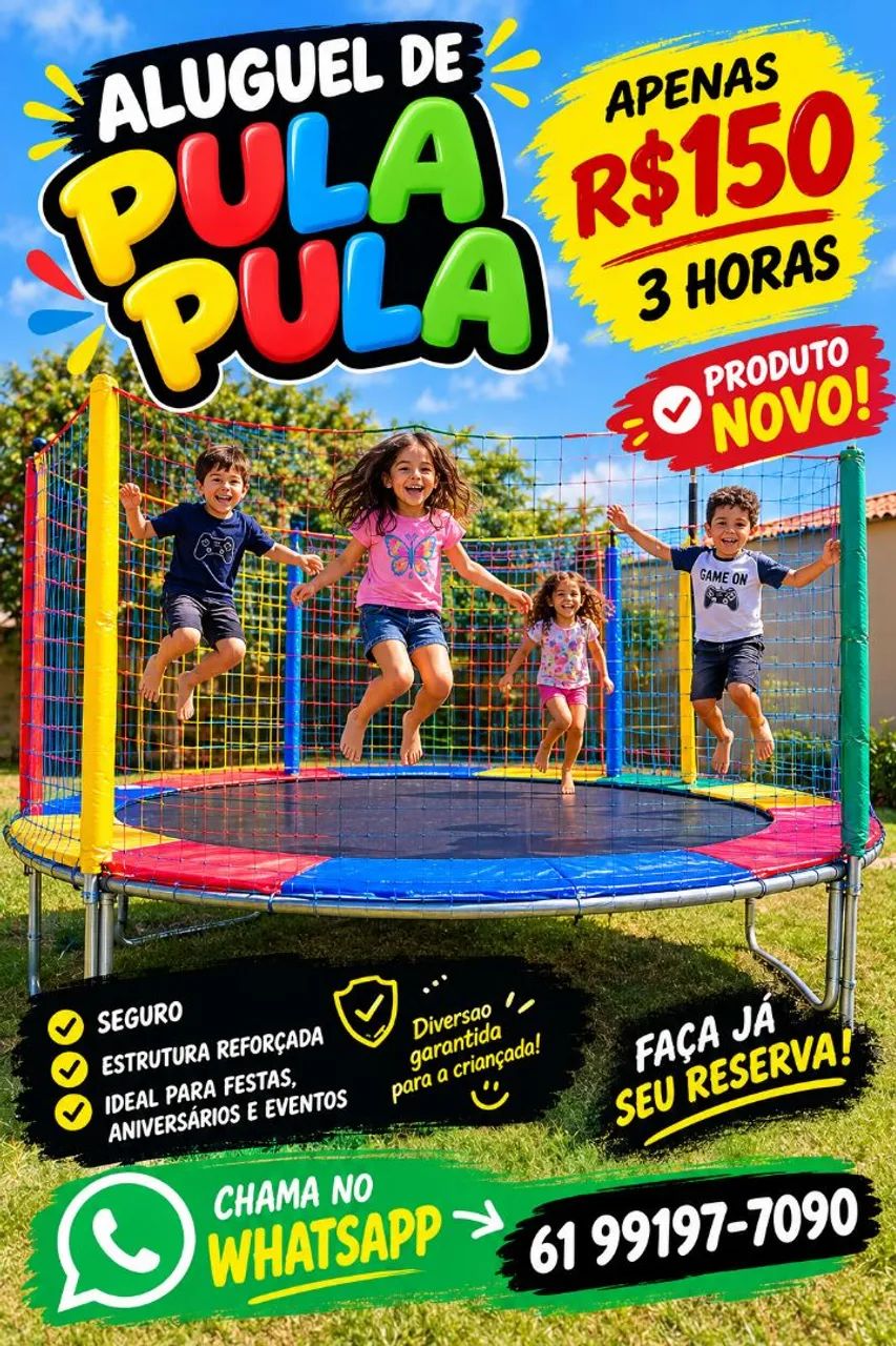 Aluguel pula pula