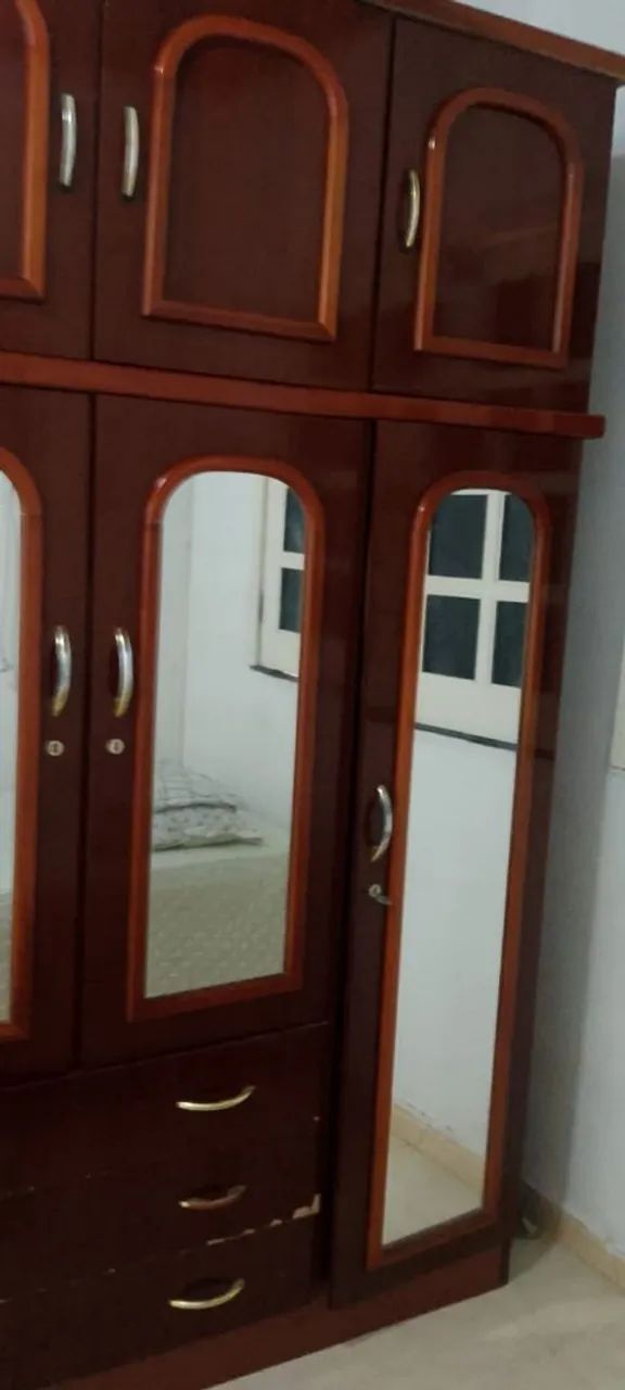Guarda Roupa 6 Portas Madeira