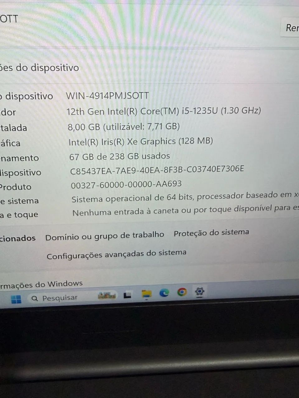 Vendo notebook Samsung Book2 Core i5 12a geração  - Foto 5
