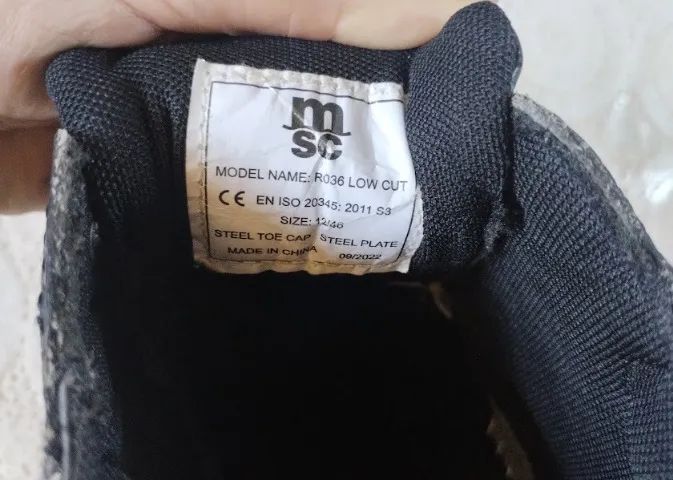Sapato de amarrar segurança EPI - Foto 2