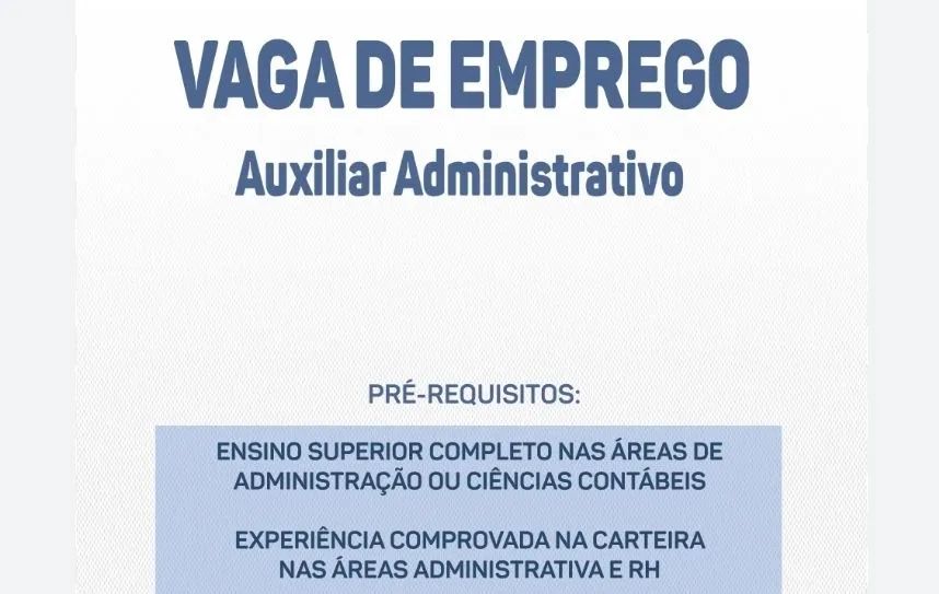 Aux. Administrativo, financeiro, logística 