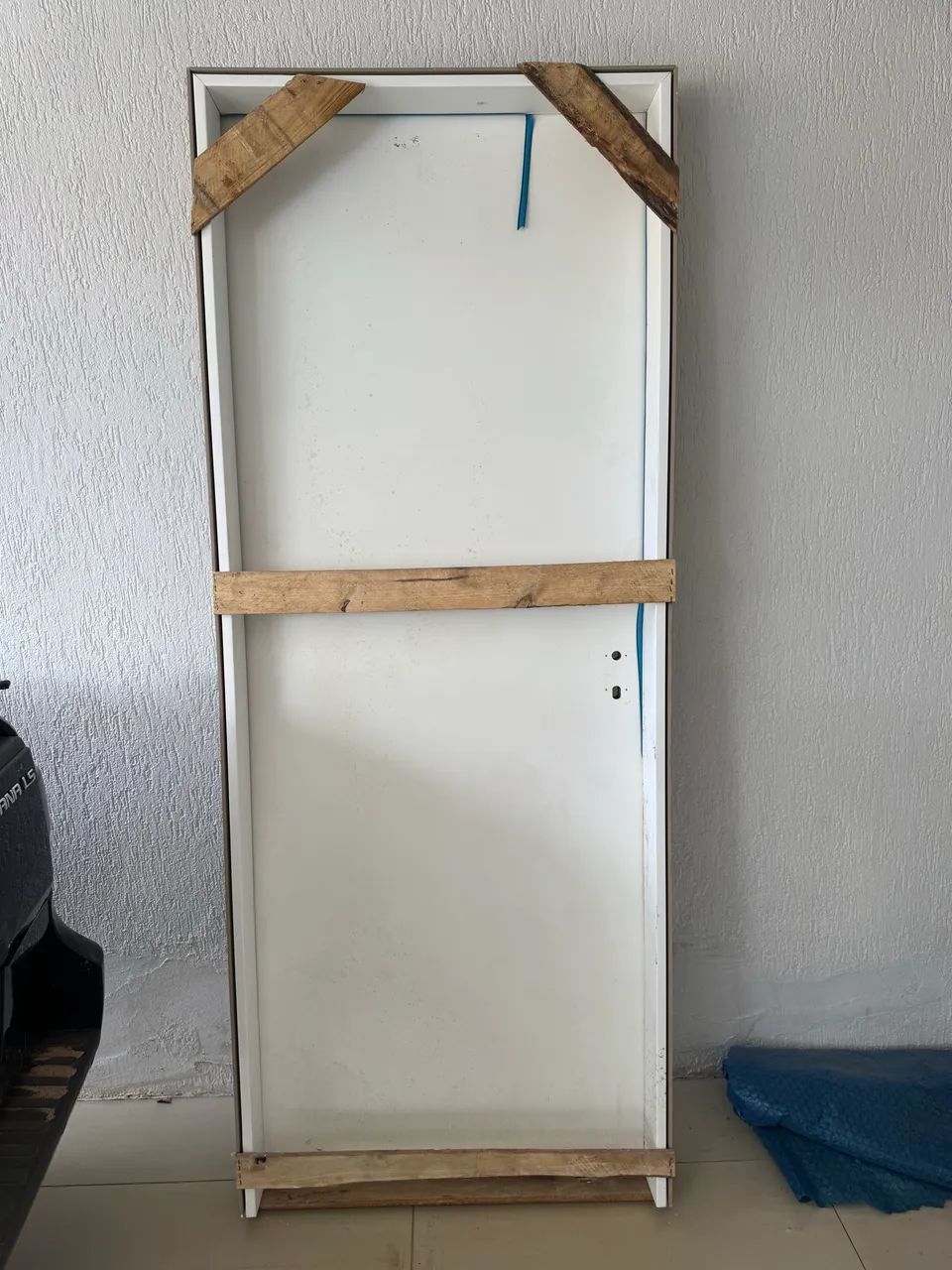 Porta branca pvc 80cm - Foto 3