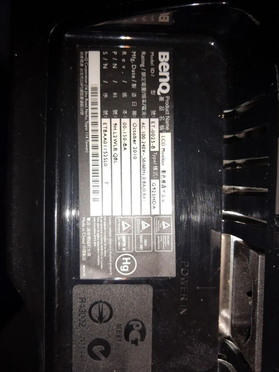 Monitor Beng 19 Polegadas  - Foto 3