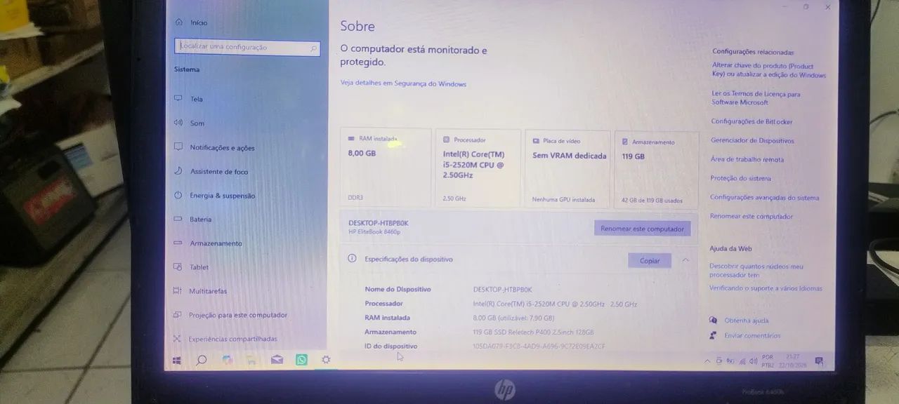 Notebook HP i5 - Foto 4