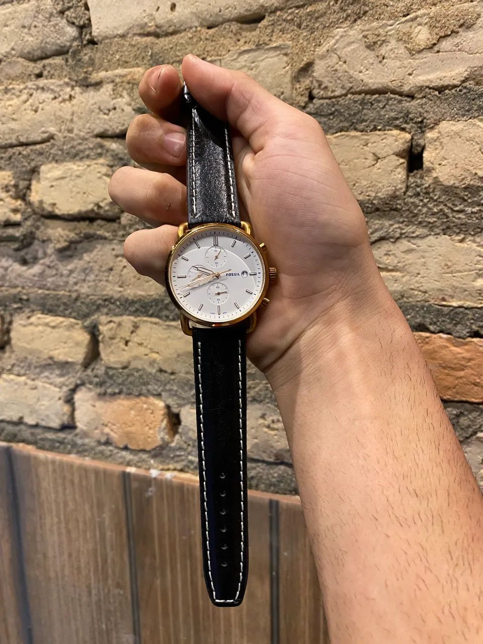 VENDO RELÓGIO FÓSSIL 42mm | THE COMUTTER CHRONOGRAPH 