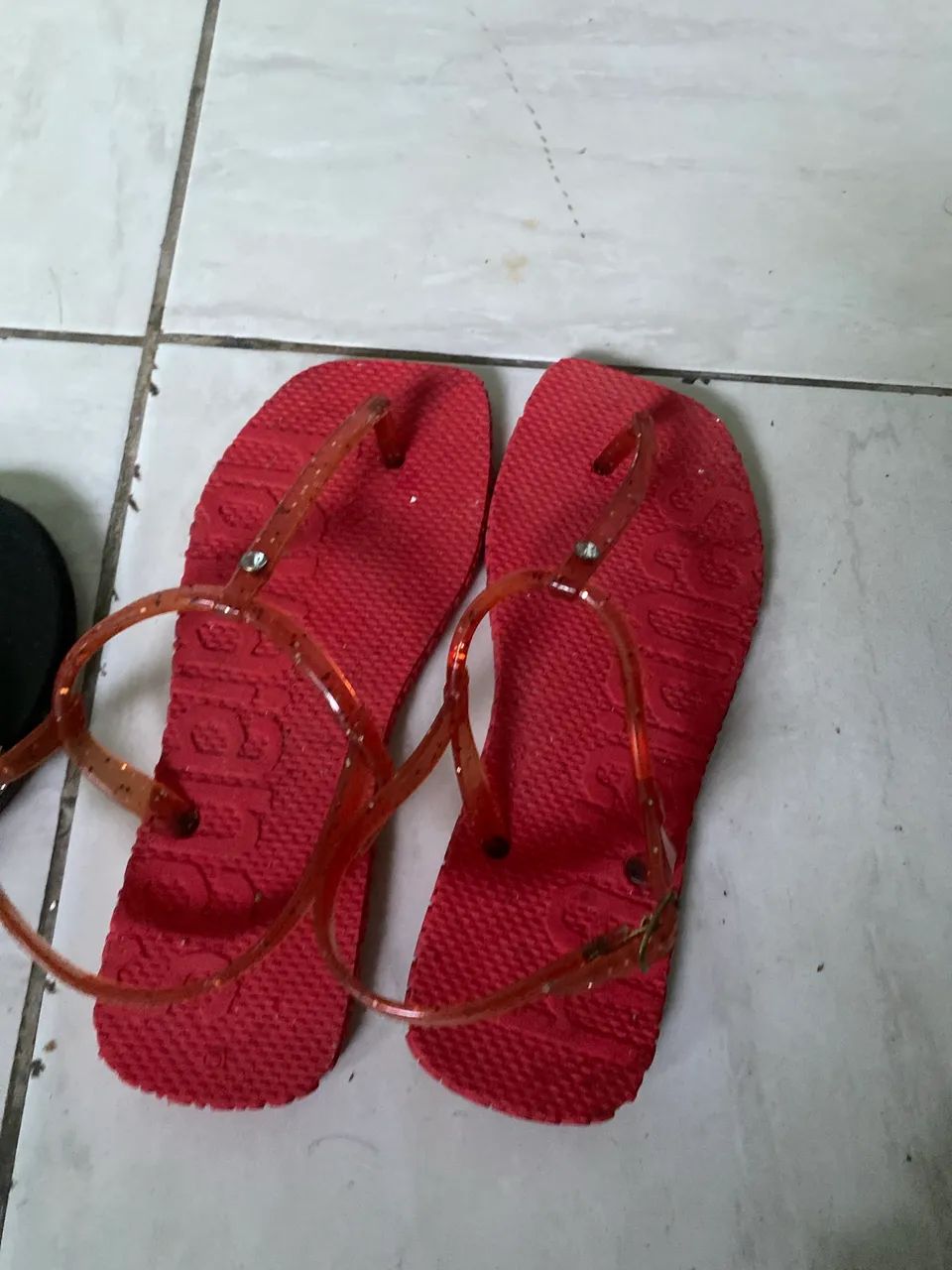 Sandália vermelha havaianas - Foto 2