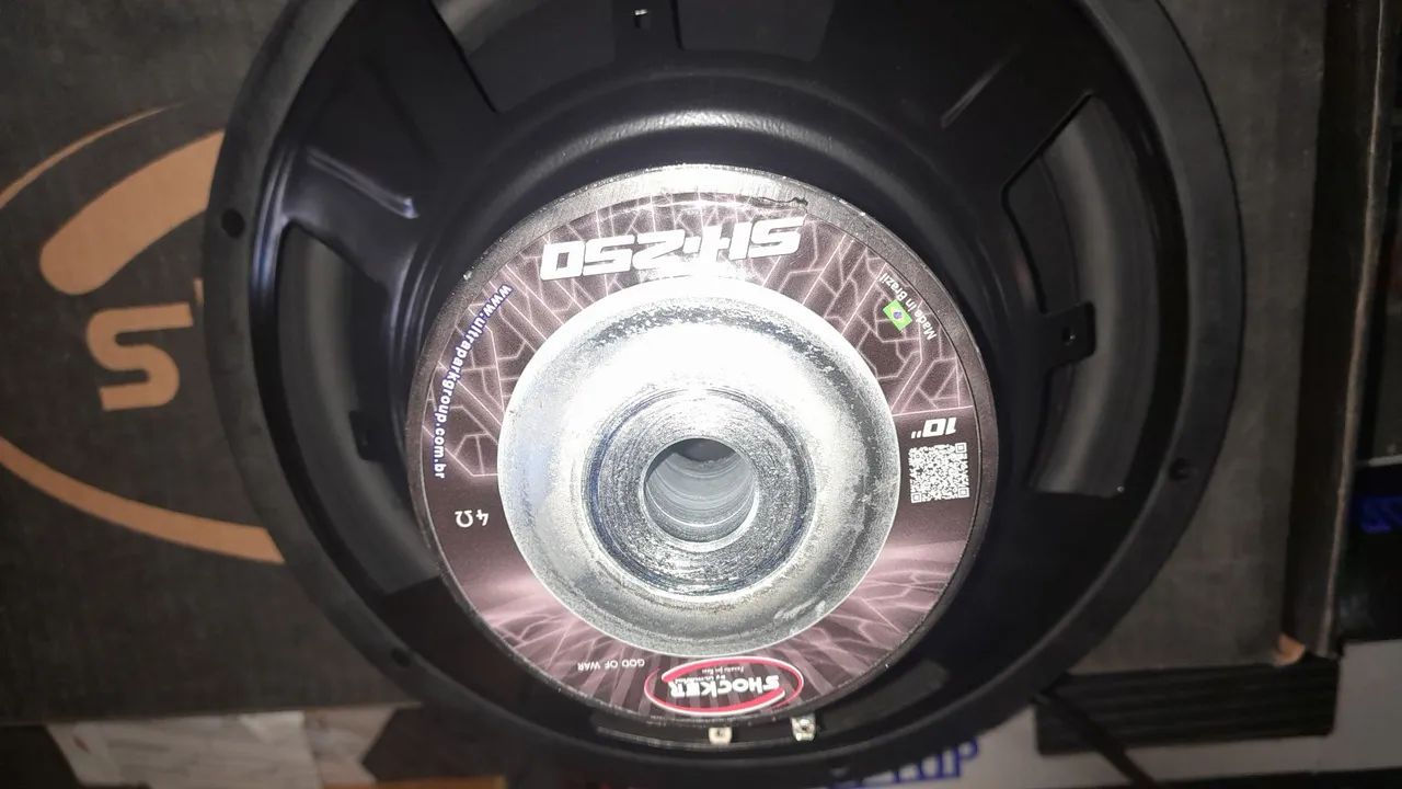 Subwoofer shocker de 10 polegadas 250rms - Foto 2