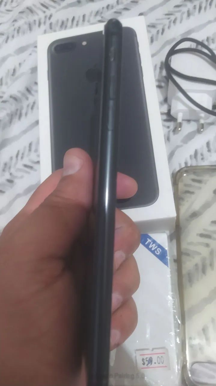 Celular iPhone 7 plus Black 128Gb - Foto 5