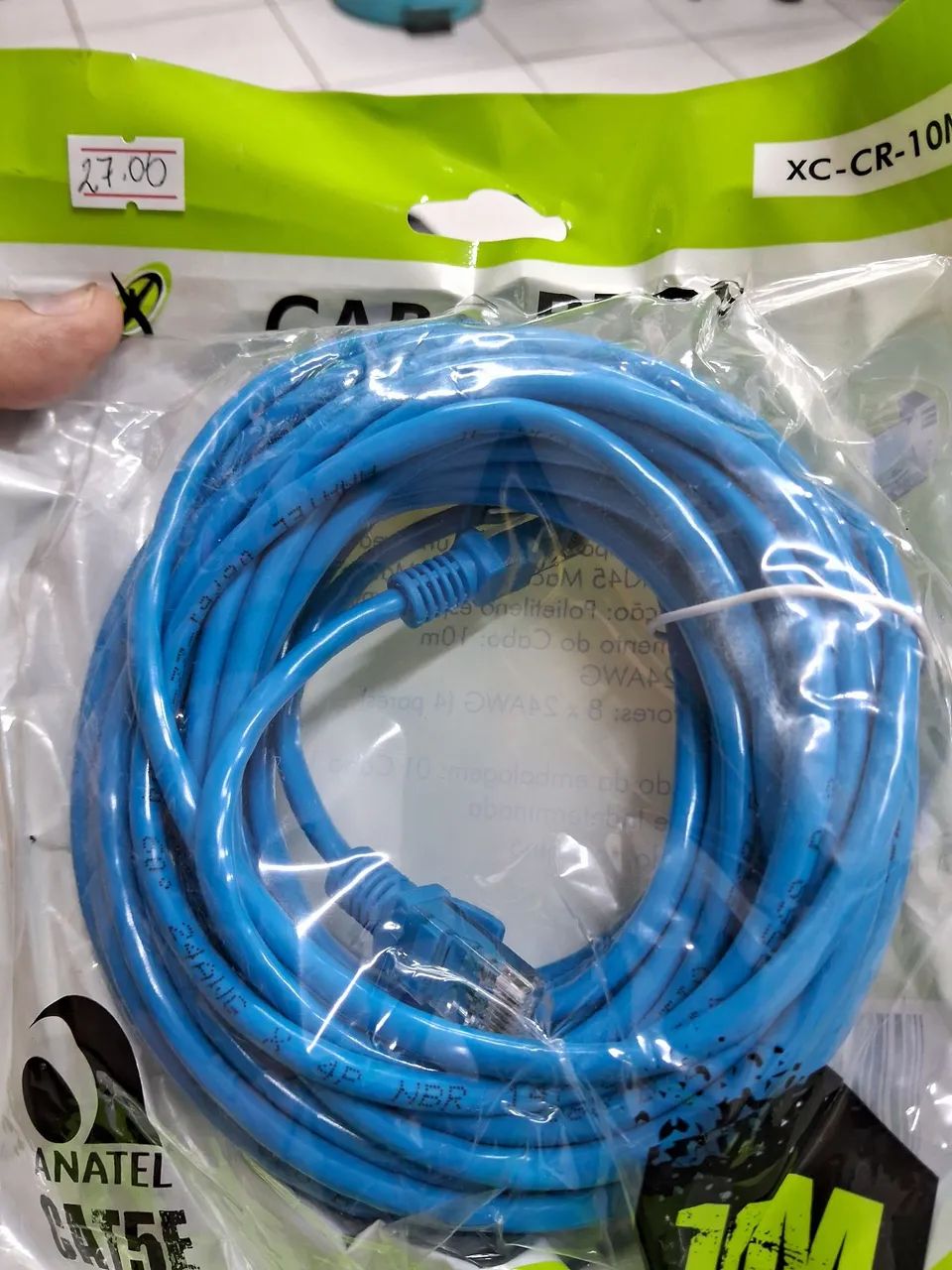 Cabo de Rede RJ-45 com 10 metros