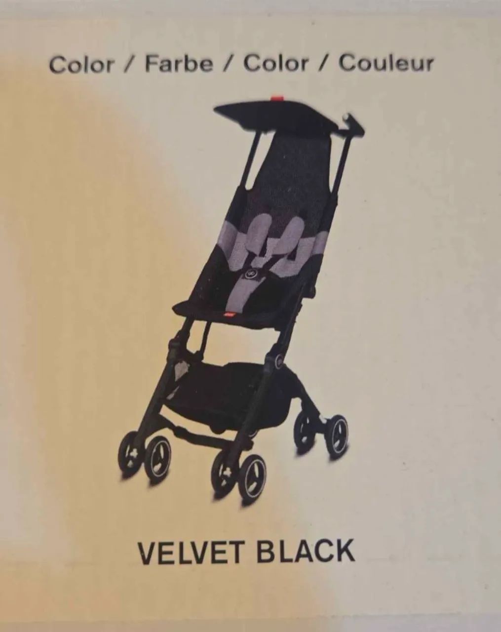 Carrinho de bebê VELVET BLACK-19  - Foto 4
