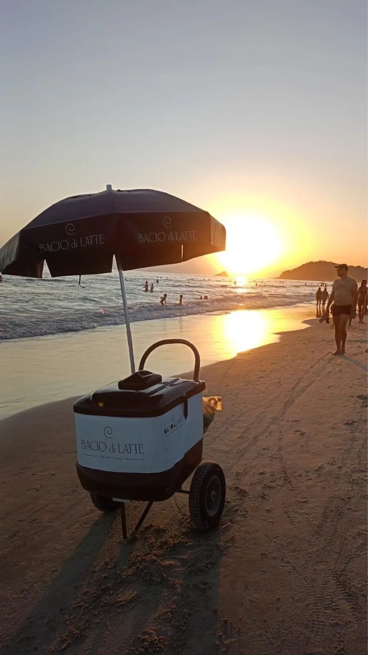 Sorveteiro em santos 