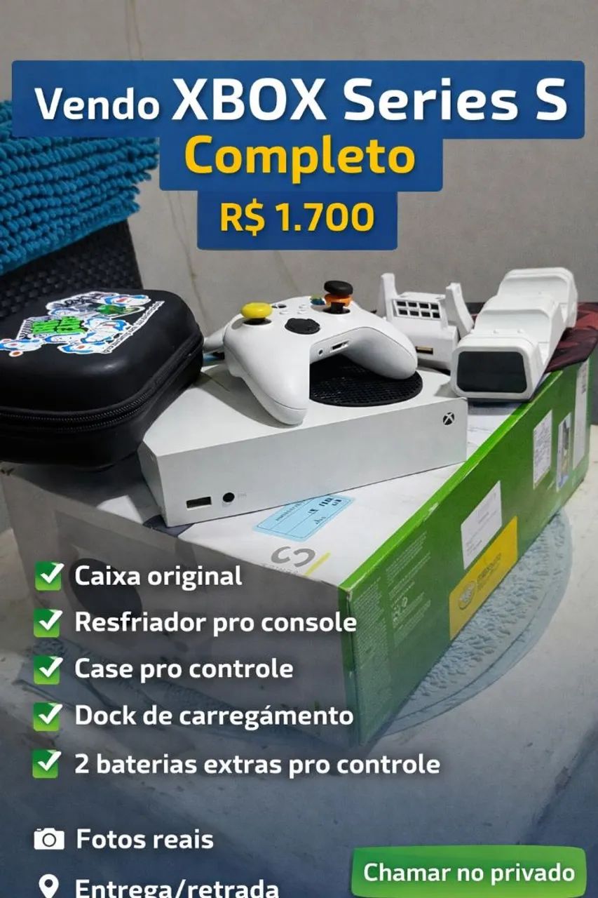? Xbox Series S - Completo + Acessórios | Excelente Estado - Foto 4