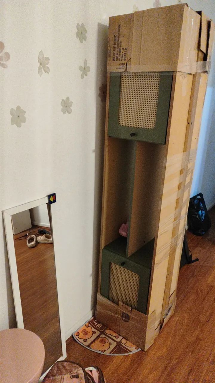 Rack vintage mdf verde - Foto 3