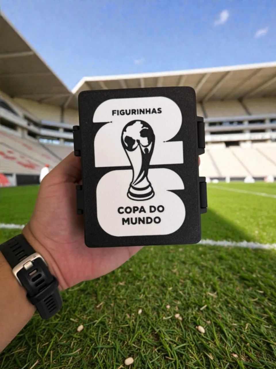 Caixa Organizadora Porta Figurinhas da Copa - 3D - Foto 3