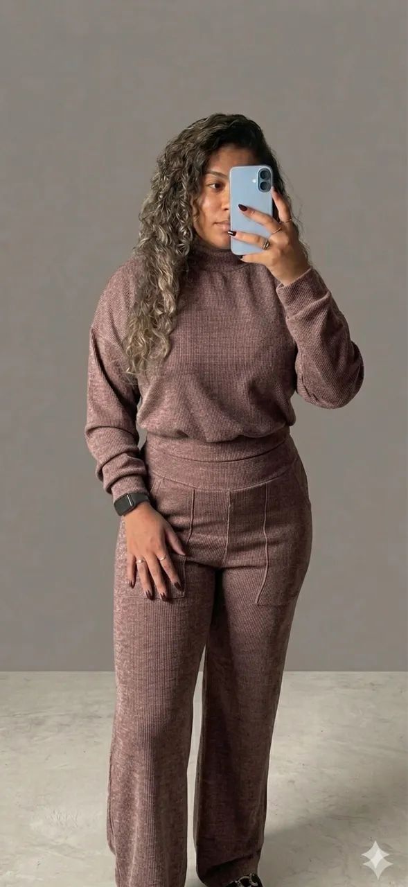 Conjunto feminino modal comfy