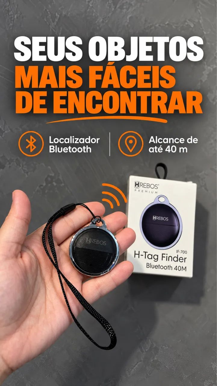 Localizador Bluetooth Hrebos H-Tag Finder  - Foto 2