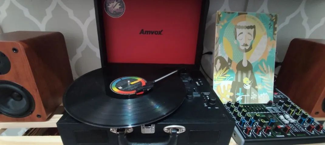 Vitrola Amvox com bluetooth - Foto 5