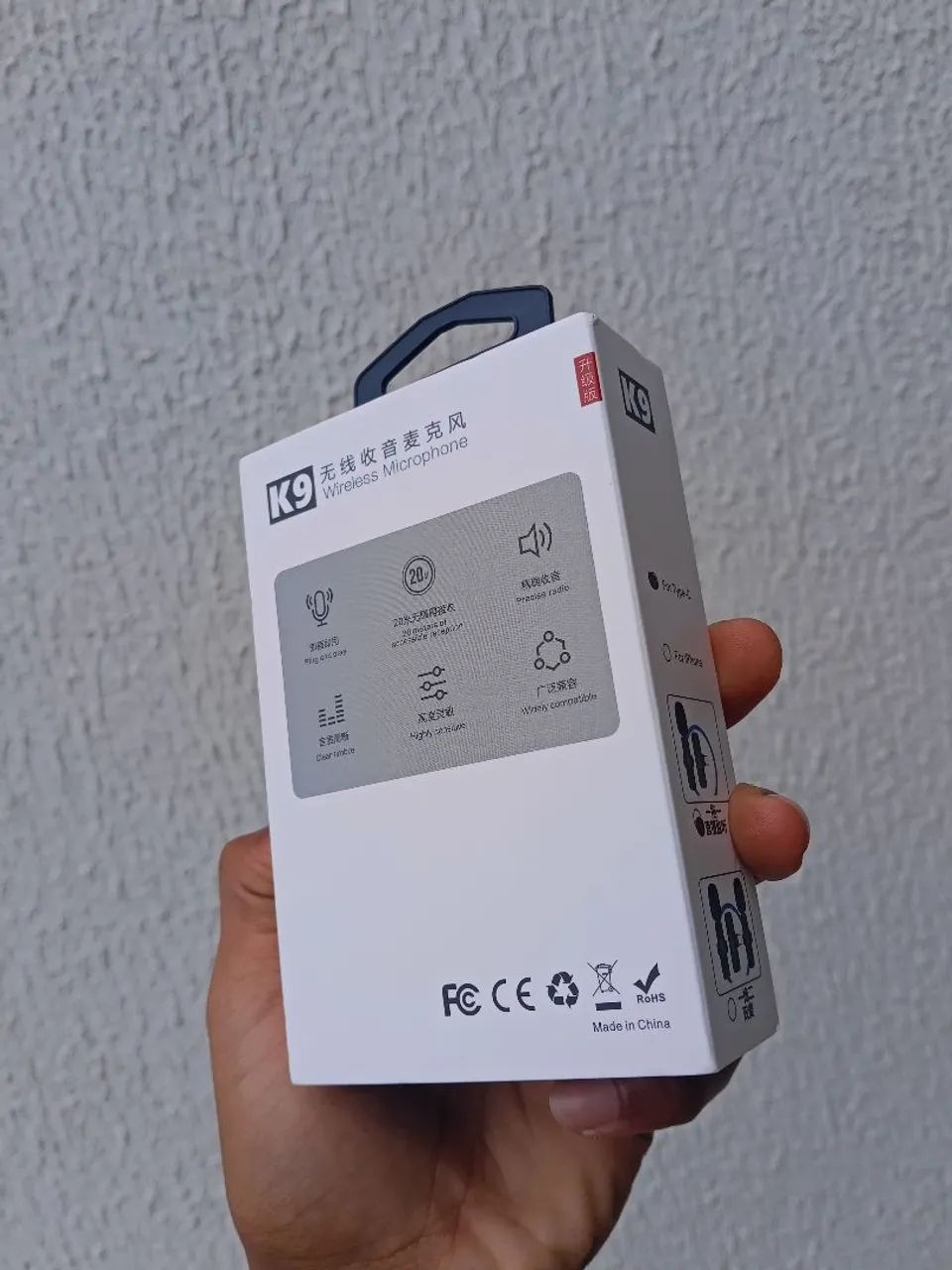 Microfone k9 com lapela para celular (tipo c) - Foto 3