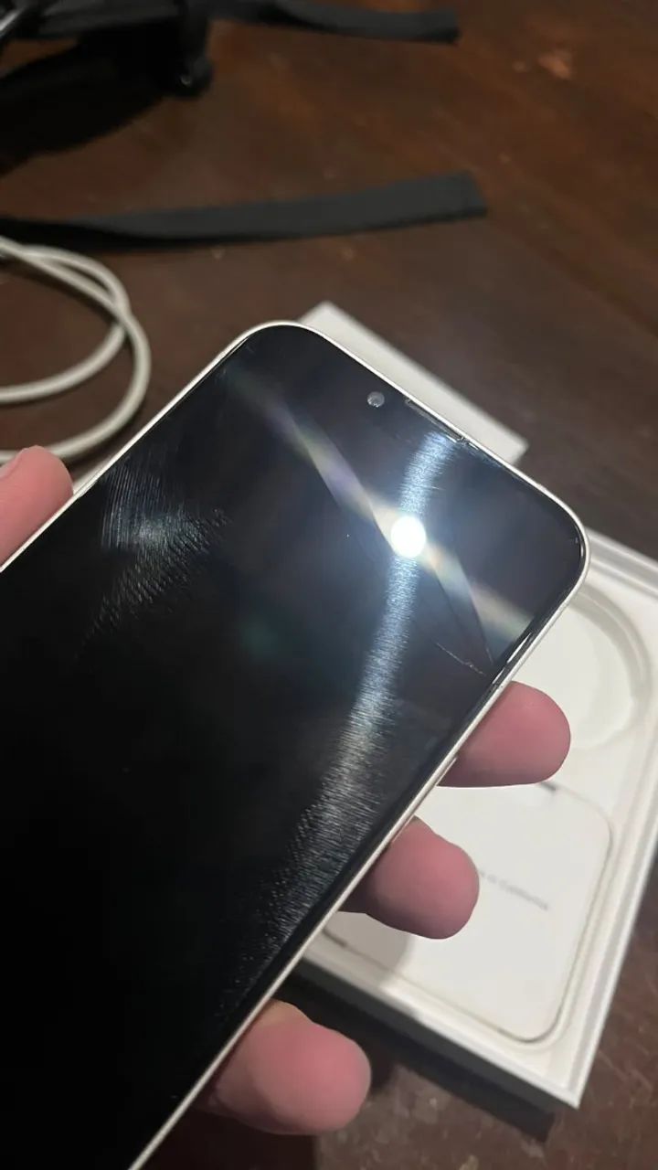 Iphone 13 128gb com avarias - Foto 5
