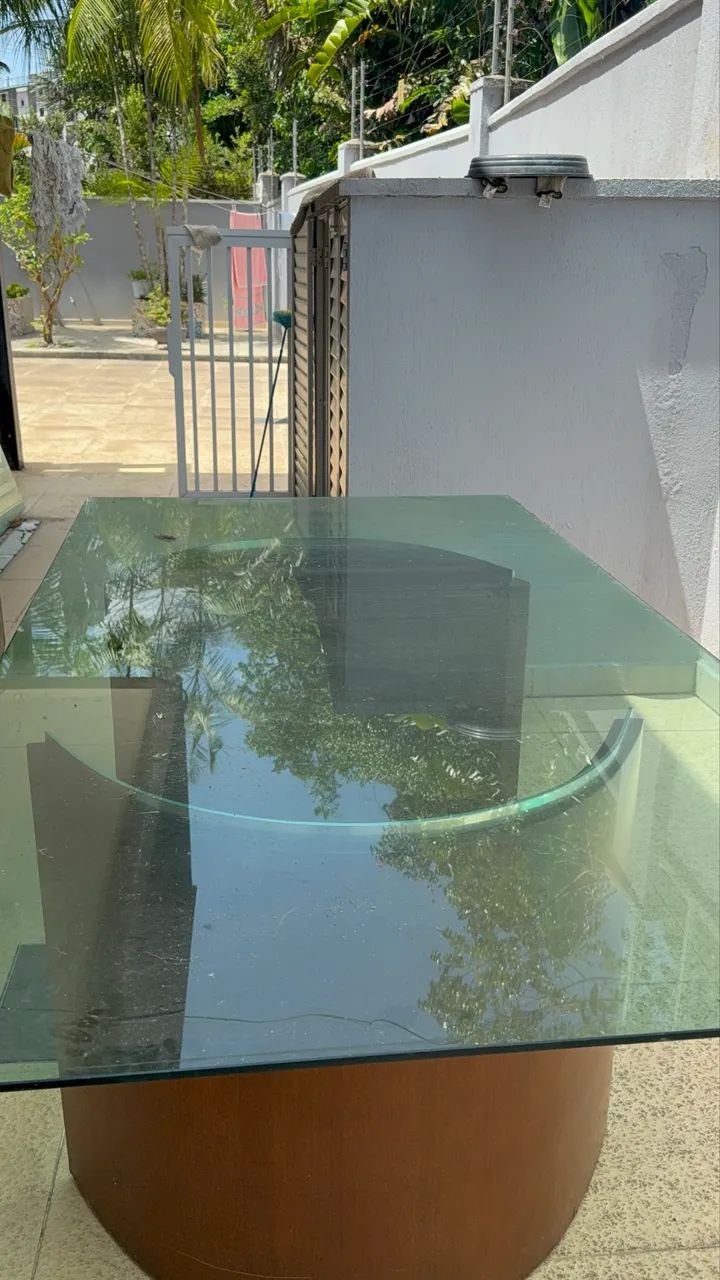 Vende-se mesa de vidro! - Foto 2