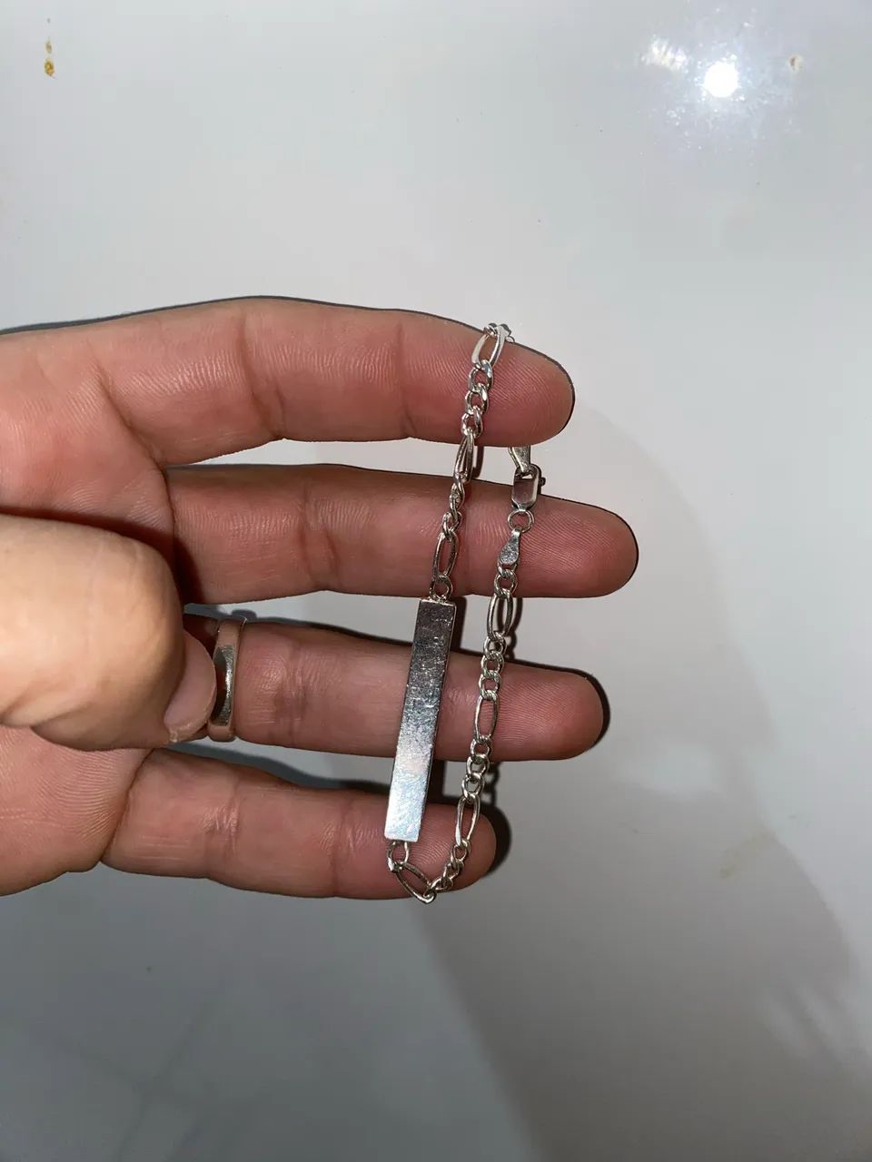 Pulseira de prata  - Foto 3