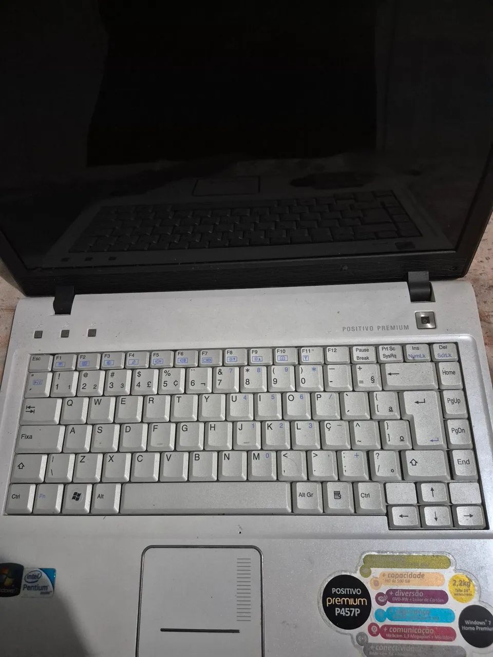 Notebook positivo ( Placa queimada) - Foto 2