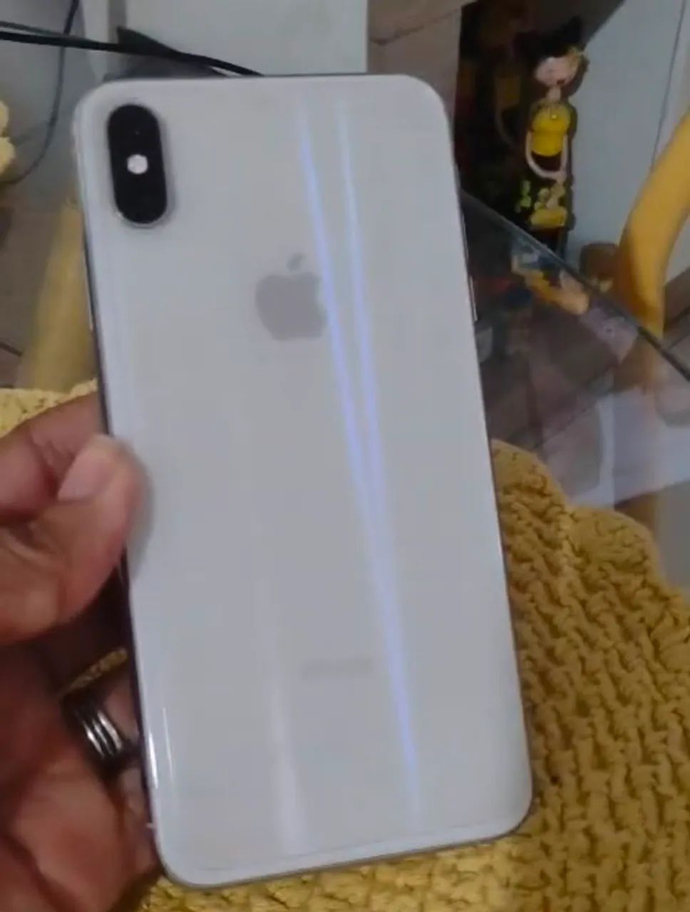 IPhone xs Max branco. 256 giga de memoria. 