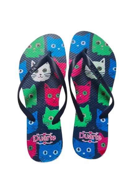 Chinelo Estampado Feminino - Foto 2