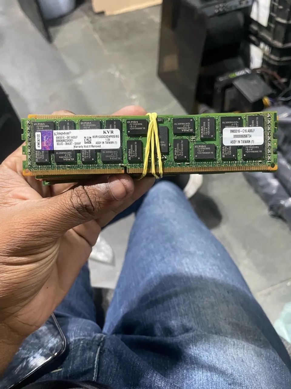 LOTE DDR3 servidor 8gb