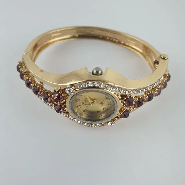 Relógio Bracelete Lupai Purple Crystals  - Foto 5