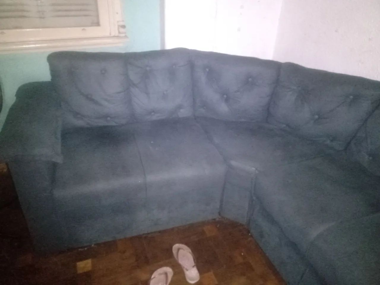 Sofá de canto 5 lugares 