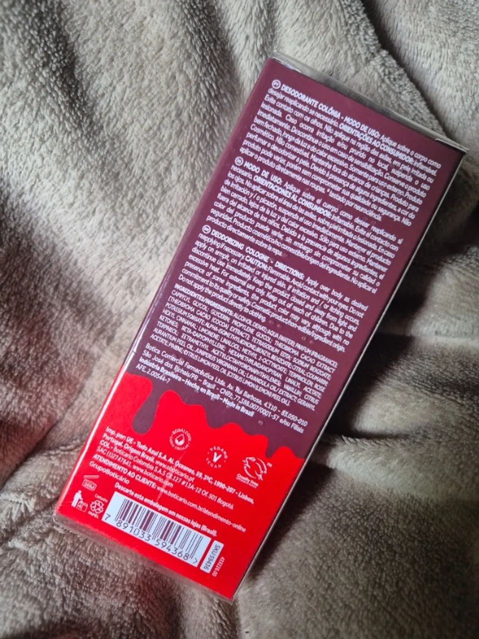 Egeo Choc High Desodorante Colônia de O Boticário.  - Foto 3