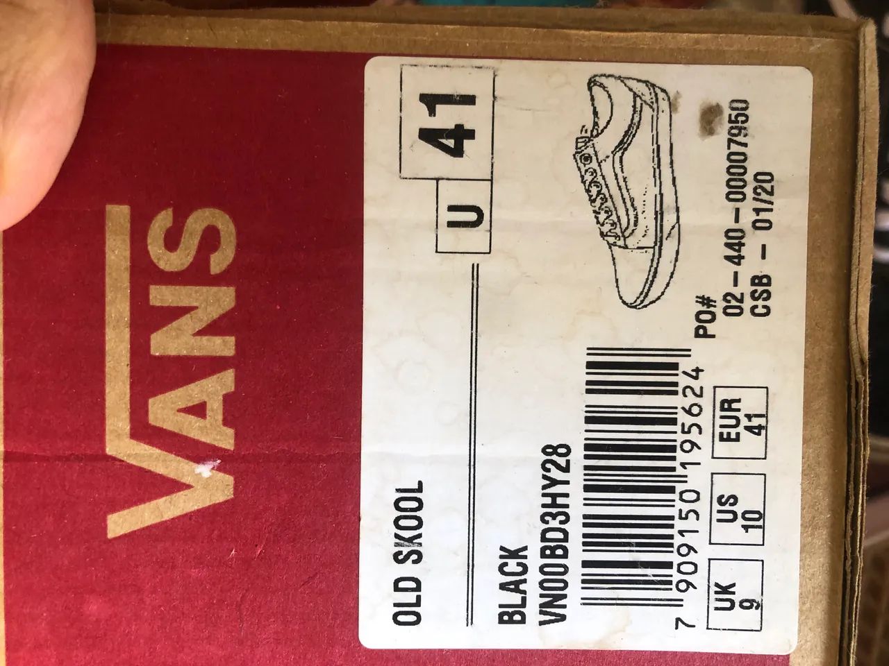 Tênis VANS Old Skool Black White - ORIGINAL!!! - Foto 4