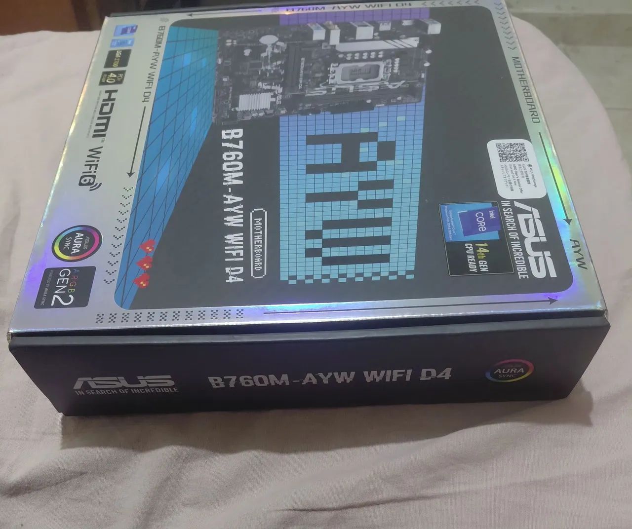 Placa-Mãe ASUS B760M-AYW WIFI D4